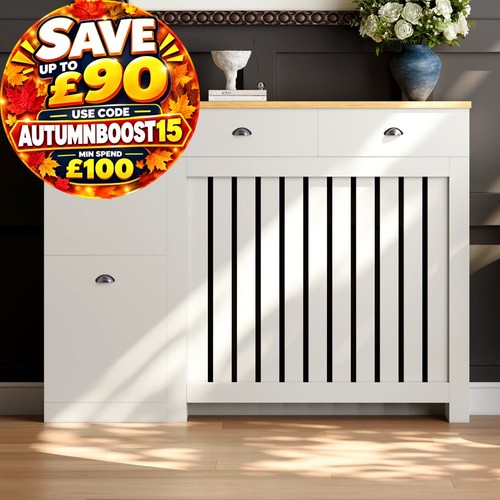 Radiator cover cream modern - radiator,