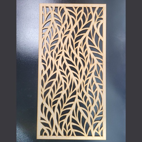 Leaf wave decorative screen - wave,