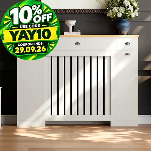 Radiator cover cream modern - cover,