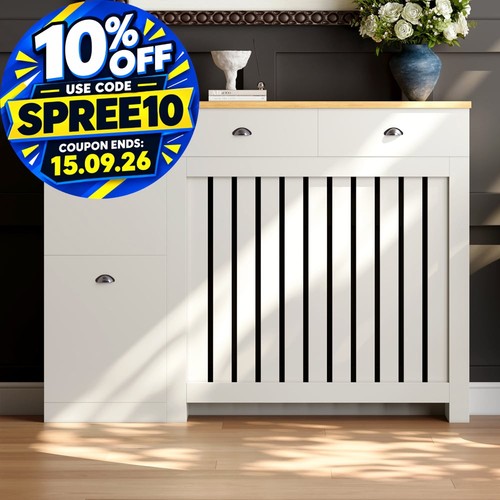 Radiator cover cream modern - radiator,