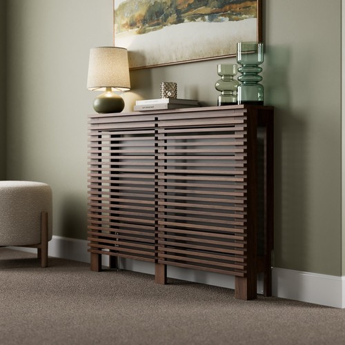 Radiator cover walnut - cover,