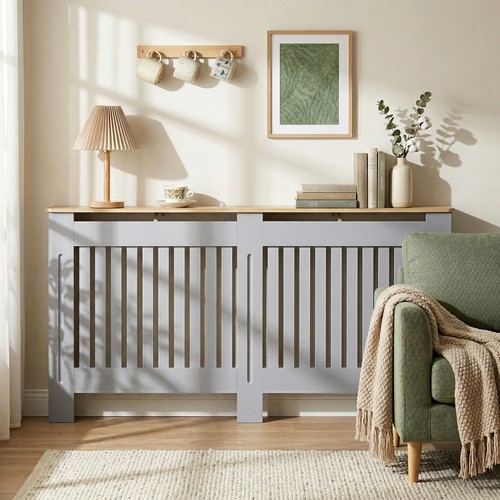 Slatted radiator cover - radiator,