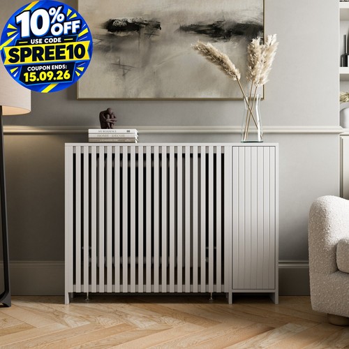 Radiator cover white - cover, modern