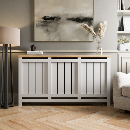 Radiator cover white - cover,