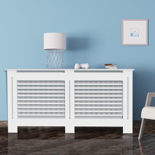 Modern gloss white radiator - modern,