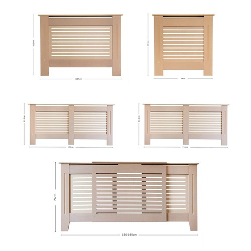 Radiator cover modern mdf wood - mdf,