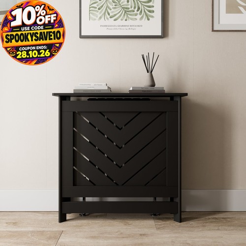 Radiator cover black modern - radiator,