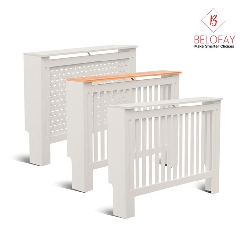 White radiator cover mdf small - radiator,
