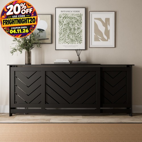 Radiator cover black modern - radiator,