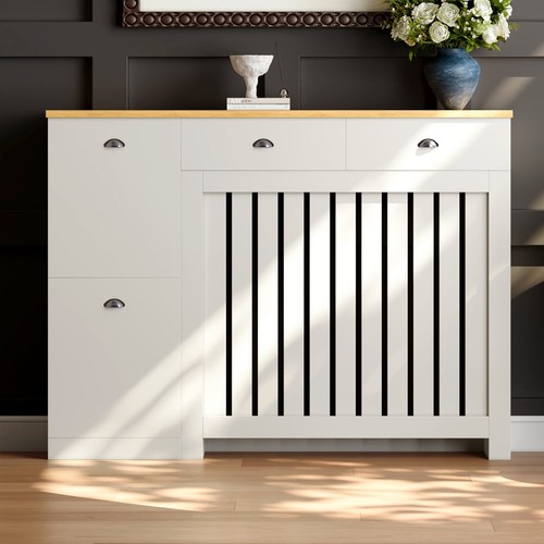 Radiator cover cream modern - radiator,