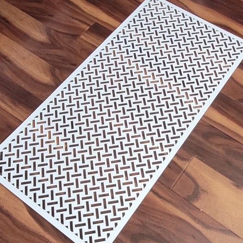 Perforated herringbone - perforated,