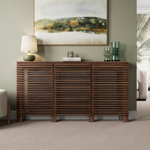 Radiator cover walnut - cover,
