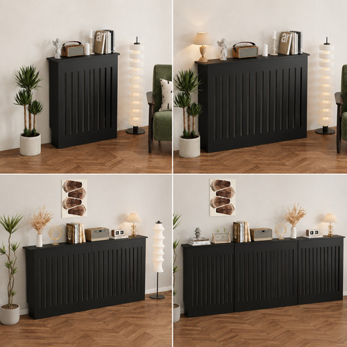Radiator cover vertical slat - vertical,