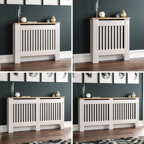 Arlington radiator cover white - cover,