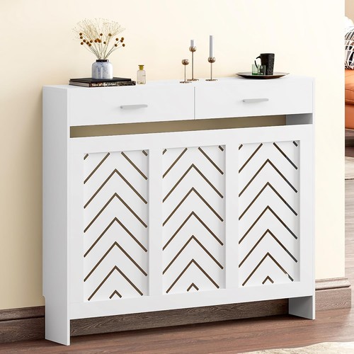 Radiator cover with drawers - cover,